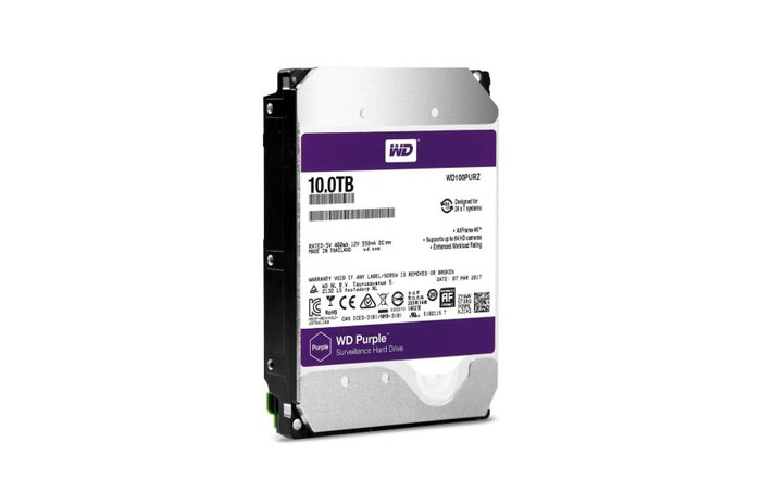 Ổ cứng camera 10TB Purple WD WD100PURZ